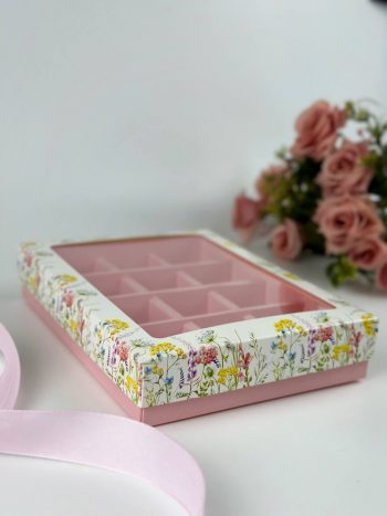 Упаковка под 12 конфет "Первые цветы" — изображение 3